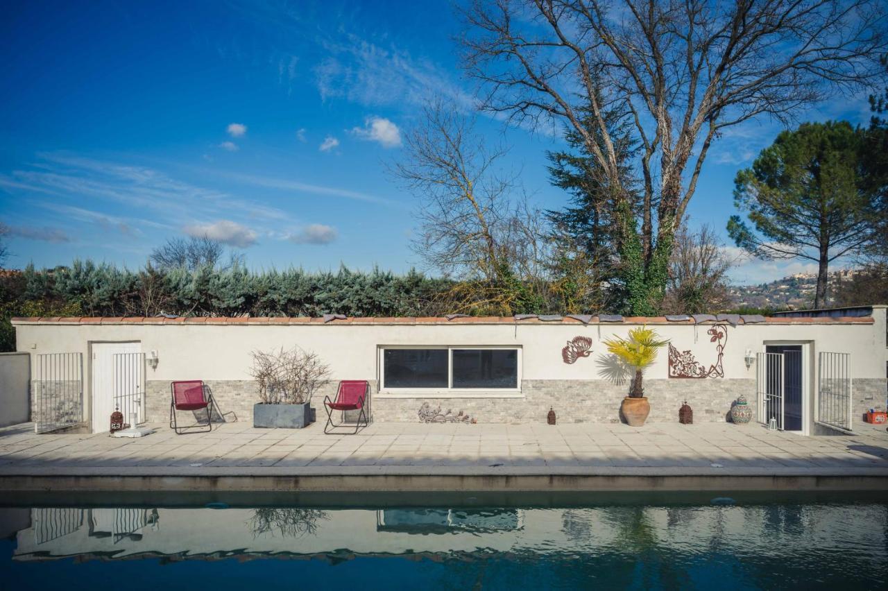 Bastide Du Bau Reddoun, Chambres D'Hotes, Maison D'Artiste En Provence 칼리앙 외부 사진